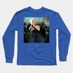 Marilyn Monroe and the UFOs Long Sleeve T-Shirt